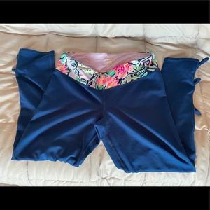 Lilly Pulitzer Luxletic Large Cropped Workout pant
